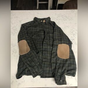 Forest Green Men’s Flannel Size Large